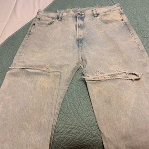 Men’s Levi 501 button fly